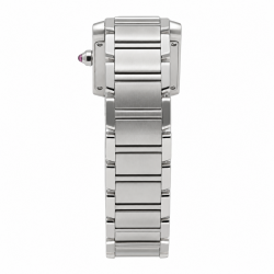 Cartier Tank Française Small W51027Q4 MOP Pink Dial Watch